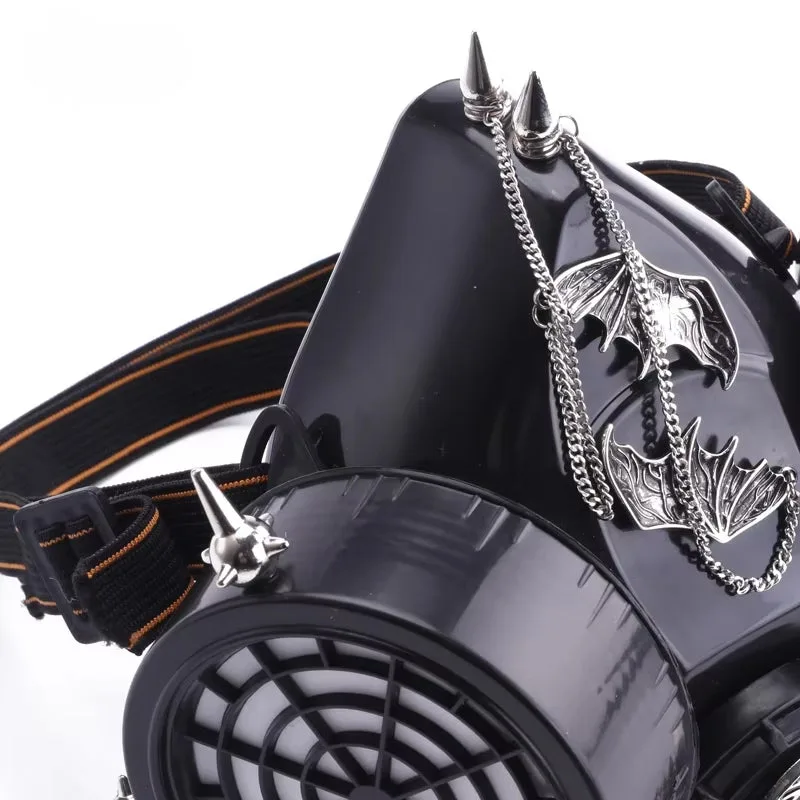 View 9 — Men’s steampunk mask — Gas costume accessory
