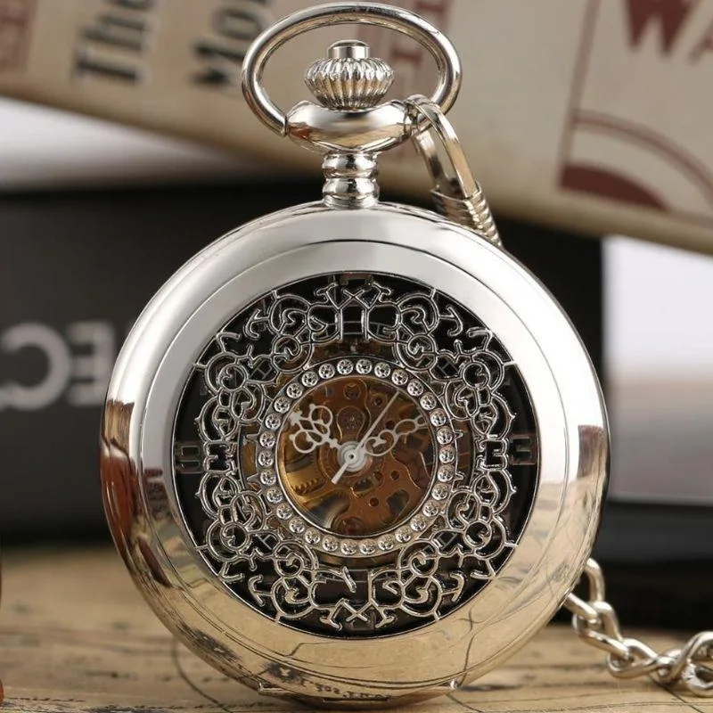 View 5 — Antique-style steampunk watch — pocket steel (box)