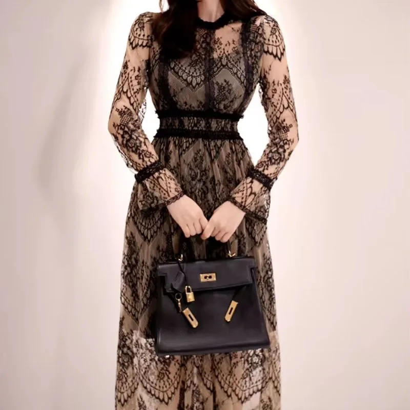 View 6 — Vintage-style steampunk dress — lace