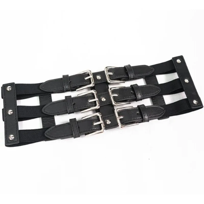 View 6 — Women’s gothic steampunk waist cincher — Belt