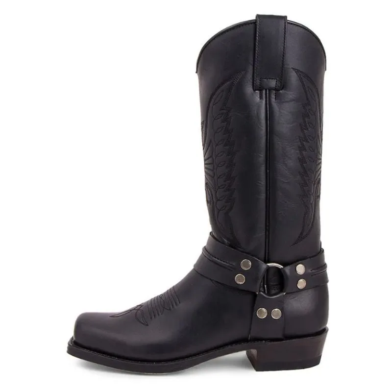 View 10 — Men’s steampunk boots — Cowboy