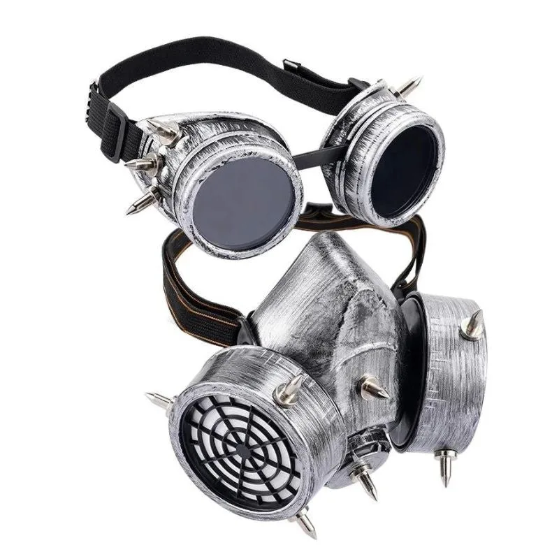 View 3 — Steampunk mask — Gas costume accessory