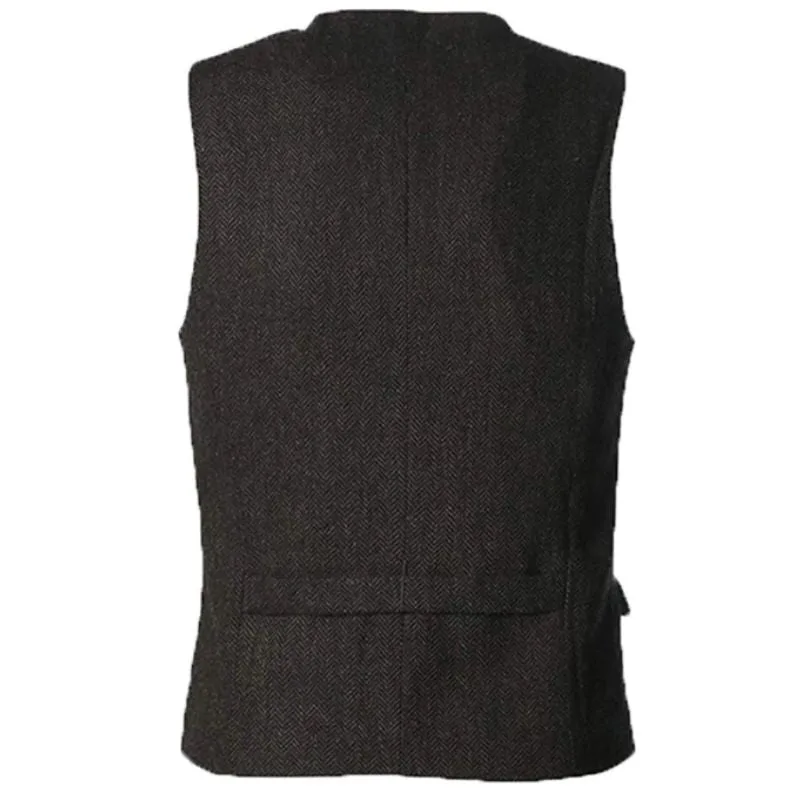 View 6 — Vintage-style steampunk waistcoat — costume