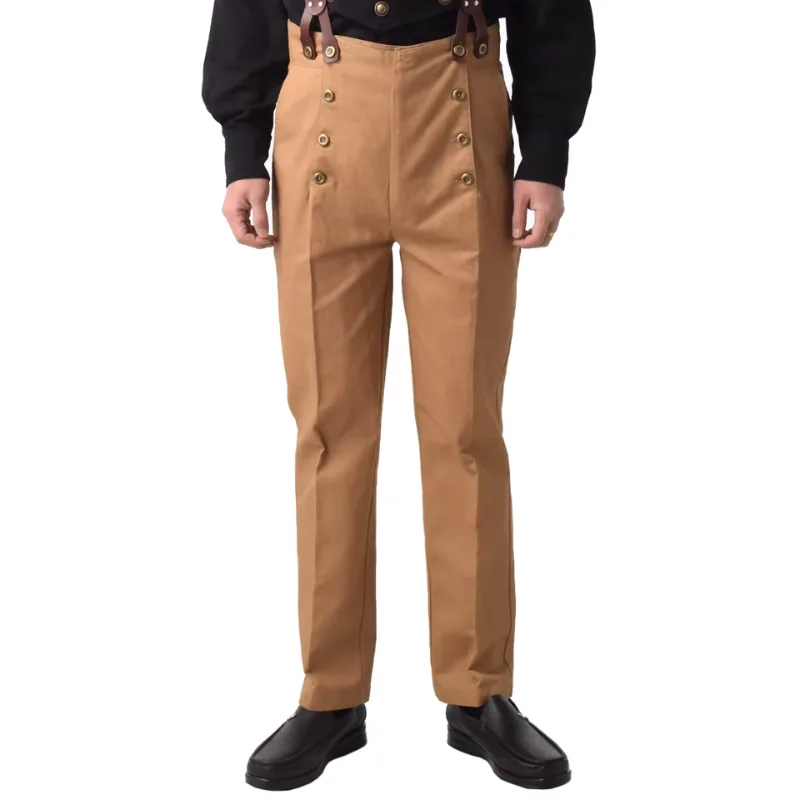 View 8 — Men’s Victorian steampunk trousers — clip