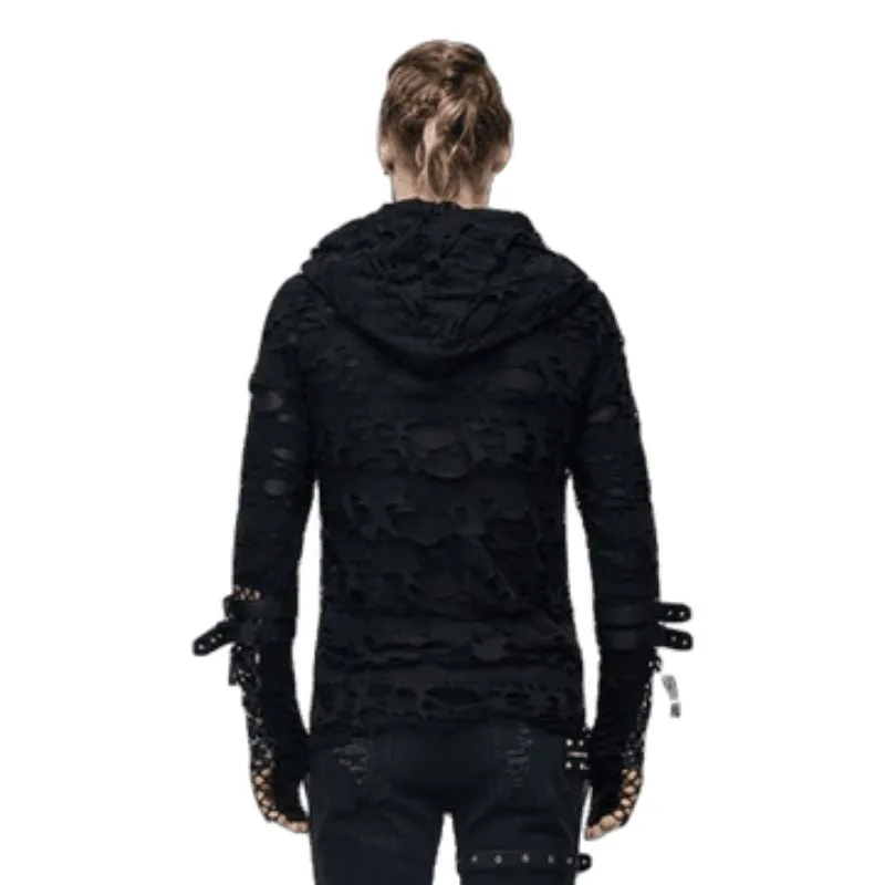 View 3 — Steampunk jumper gothic  hood