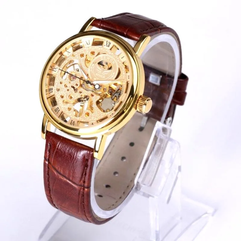 Men’s steampunk watch — Skeleton