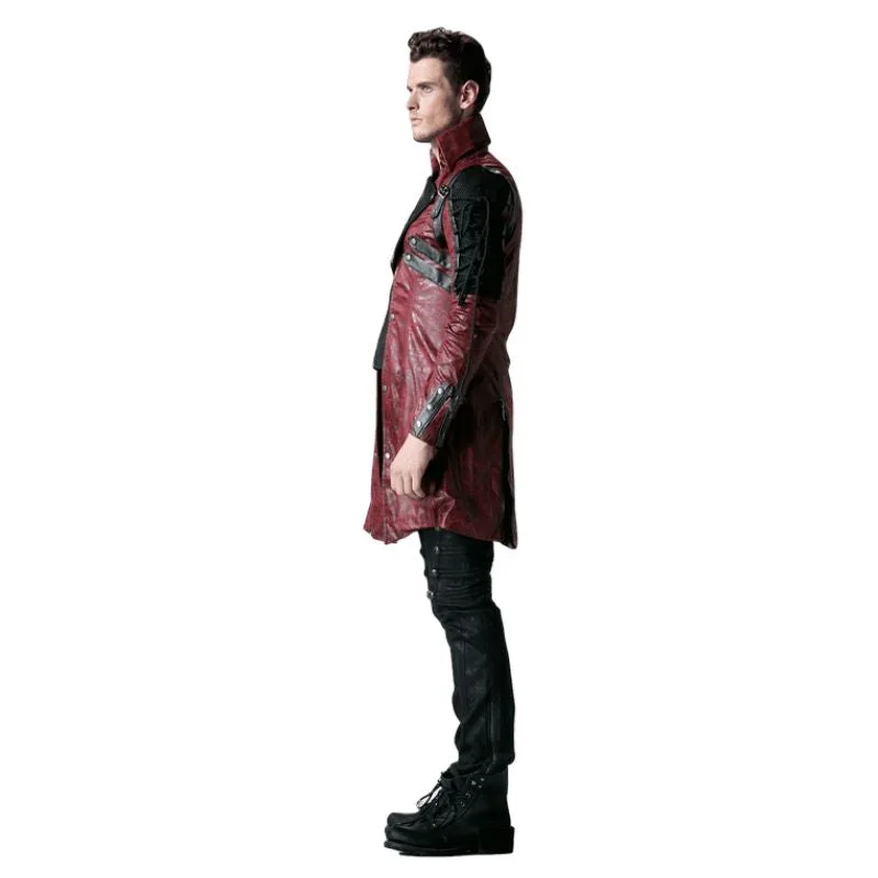 View 8 — Gothic steampunk coat — long