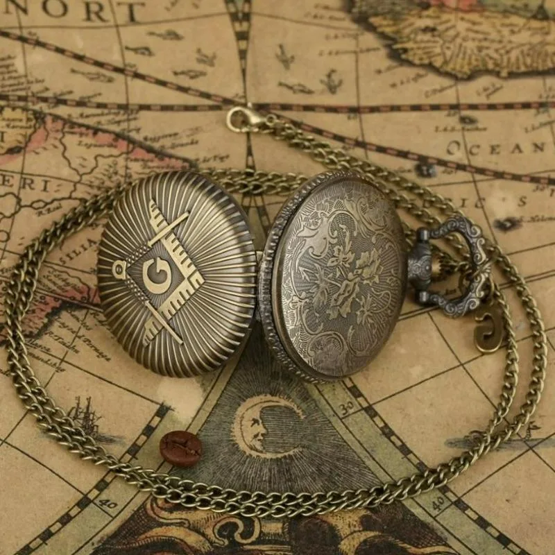 View 4 — Steampunk pocket watch — Franc-masonry