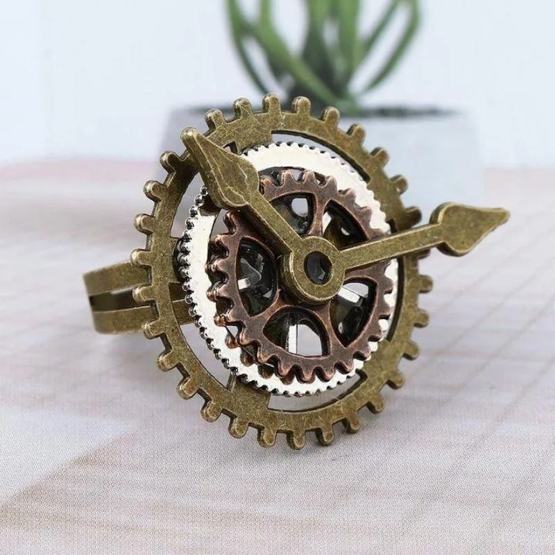 View 3 — Steampunk clock — Ring