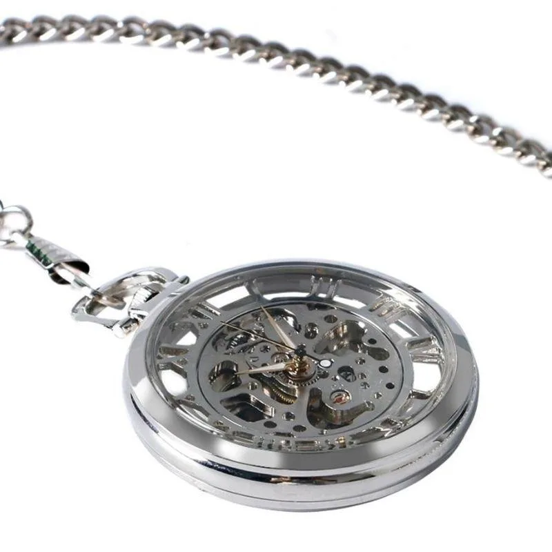 View 3 — Steampunk pocket watch — manual winding