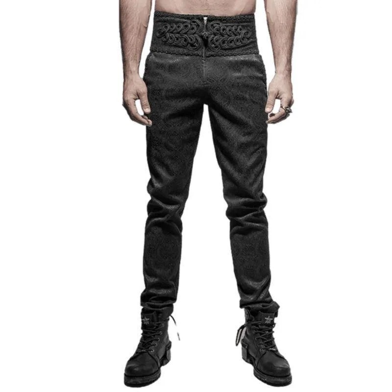 Vintage-style steampunk trousers — size high