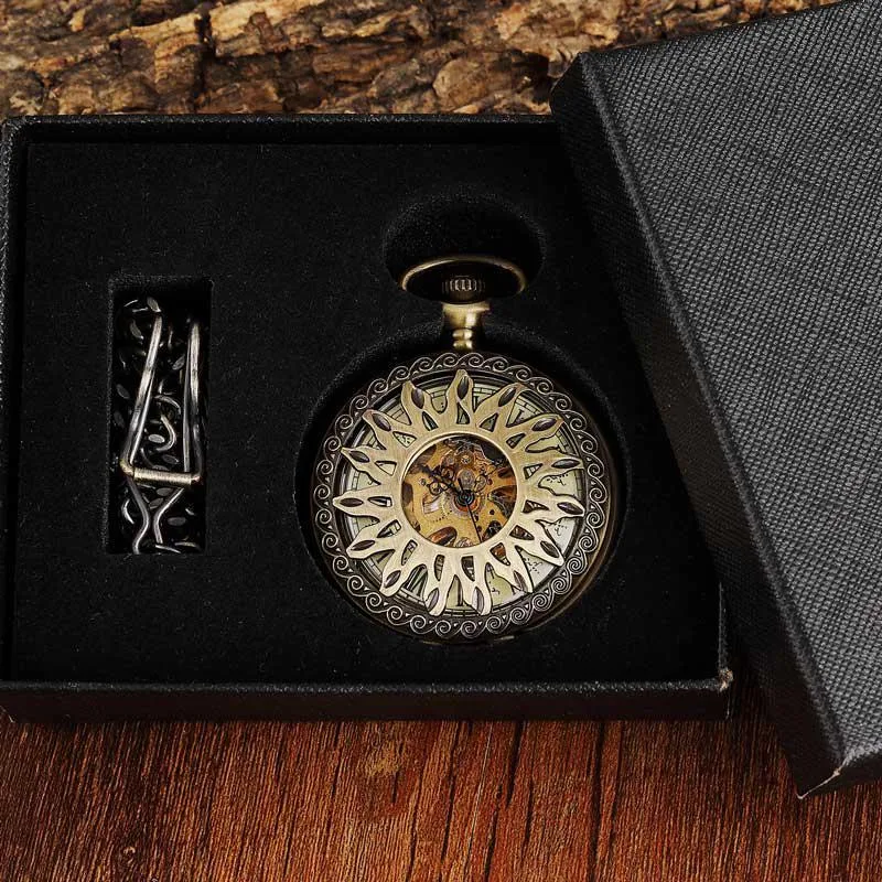 View 8 — Steampunk pocket watch — sun