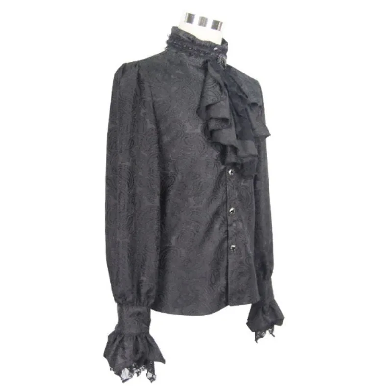 View 6 — Men’s gothic steampunk shirt — aristocrat