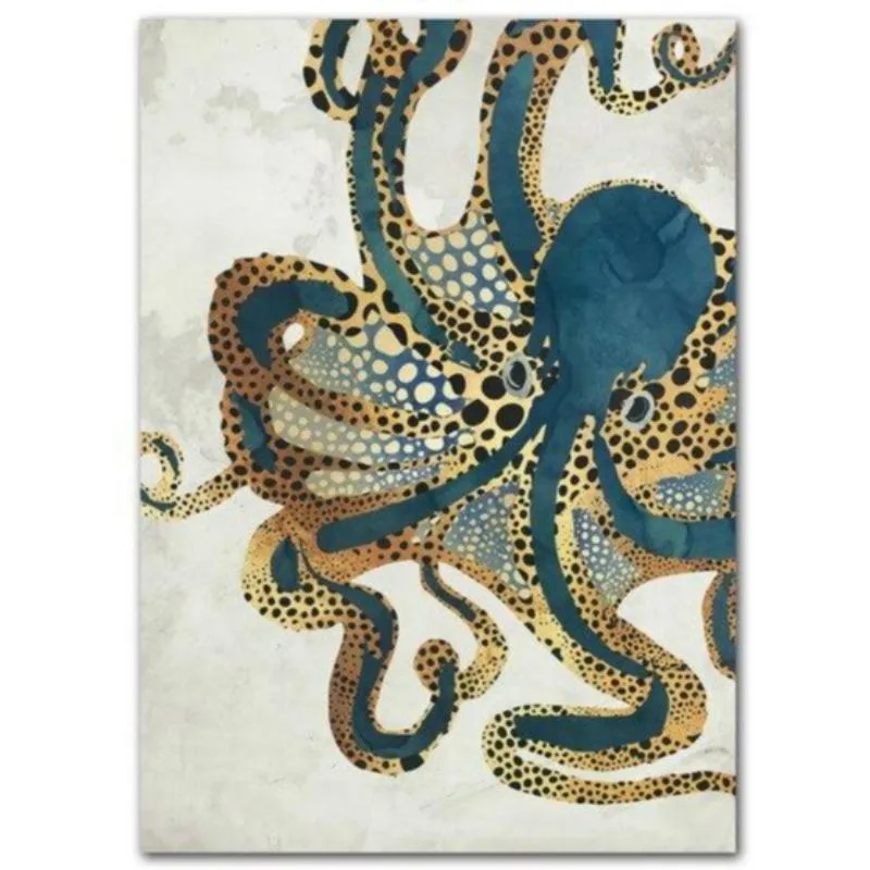 Steampunk wall art — octopus — Ref. 6633280634965