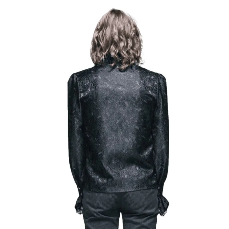 View 4 — Men’s gothic steampunk shirt — aristocrat