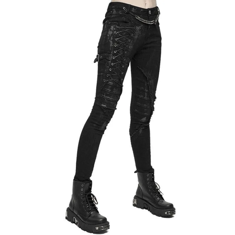 View 3 — Women’s steampunk trousers — Rock