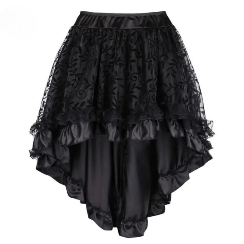 View 3 — Gothic steampunk skirt — costume