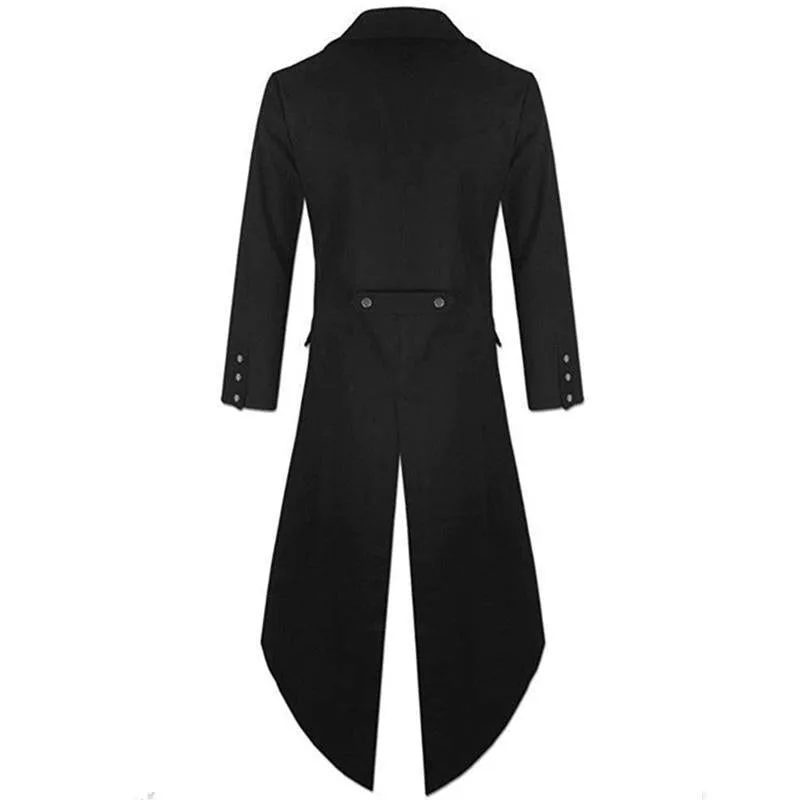 View 2 — Victorian gothic steampunk tailcoat — Jacket