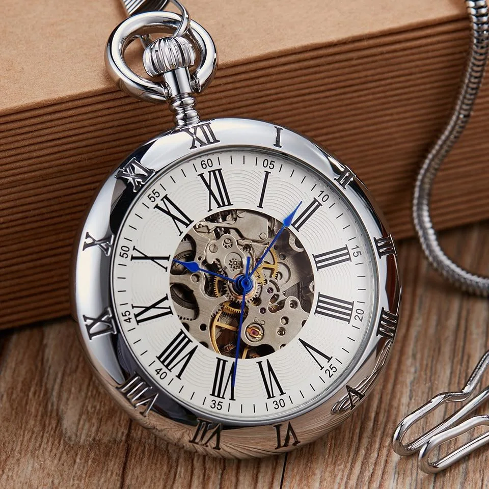 View 5 — Automatic steampunk pocket watch