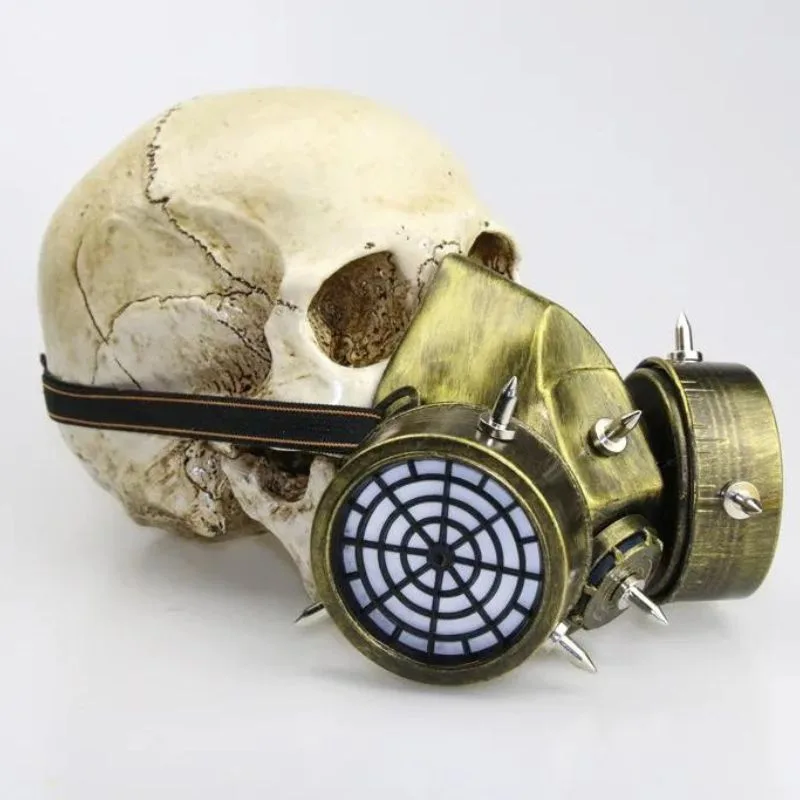 View 8 — Steampunk mask — Gas costume accessory