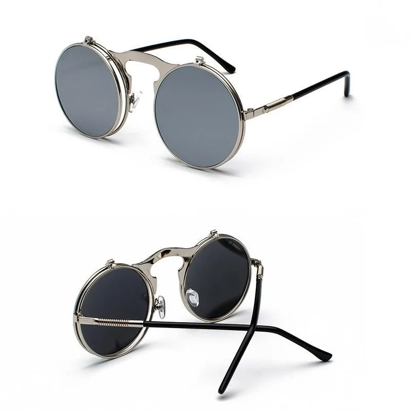View 6 — Steampunk glasses — double glass