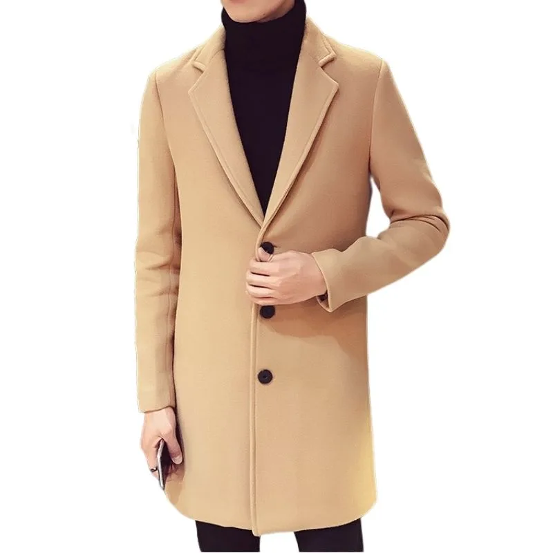 View 5 — Men’s steampunk coat — Pea long