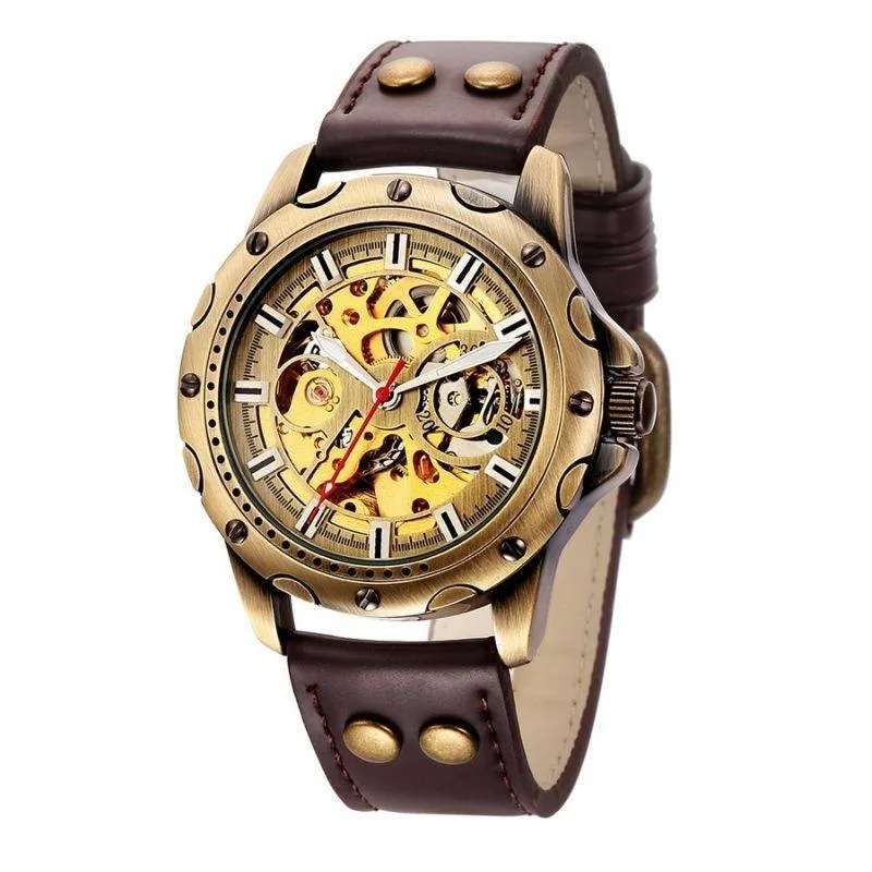 Steampunk watch — cog