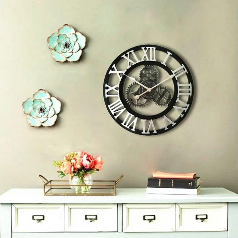 View 3 — Steampunk clock — cog