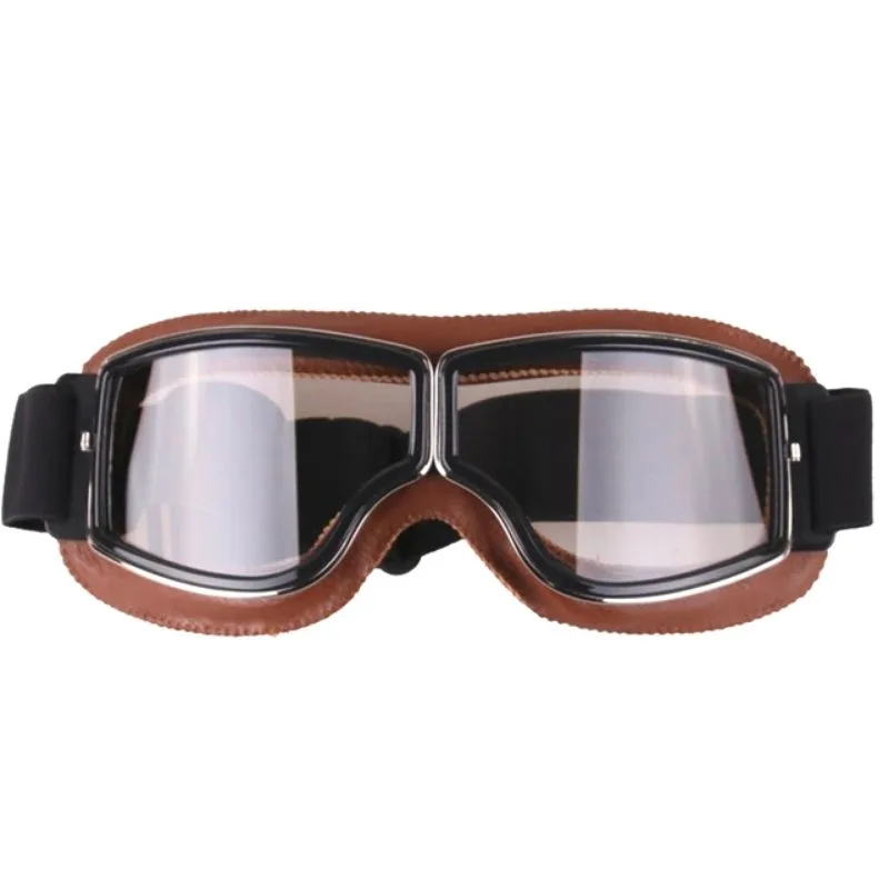 View 4 — Retro steampunk glasses — motorcycle