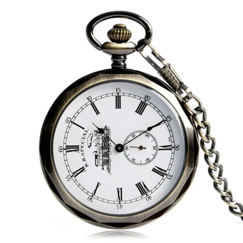 Mechanical steampunk pocket watch — hunter
