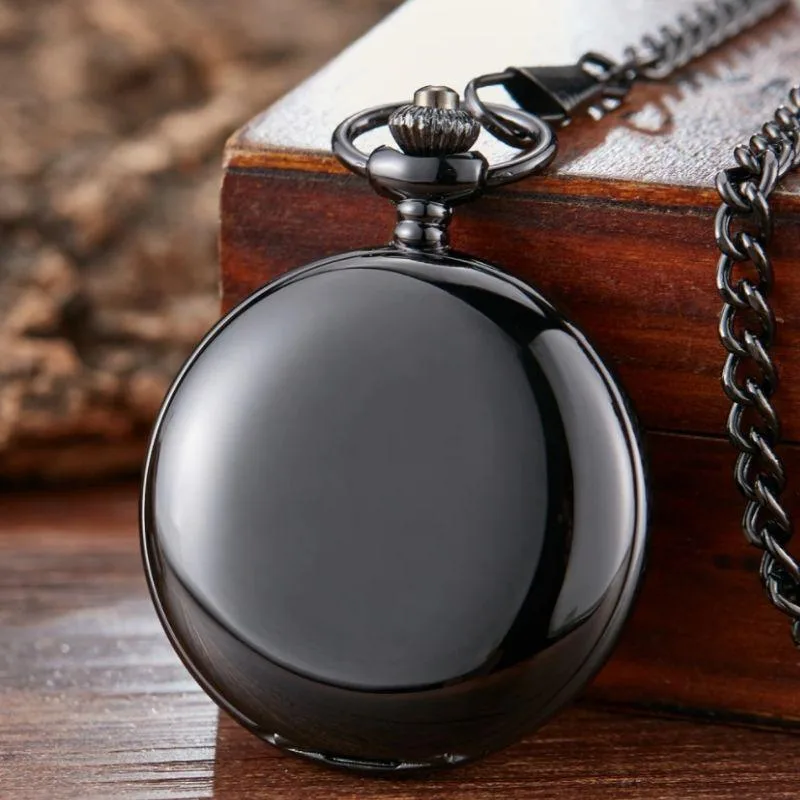View 3 — Steampunk pocket watch — dial black