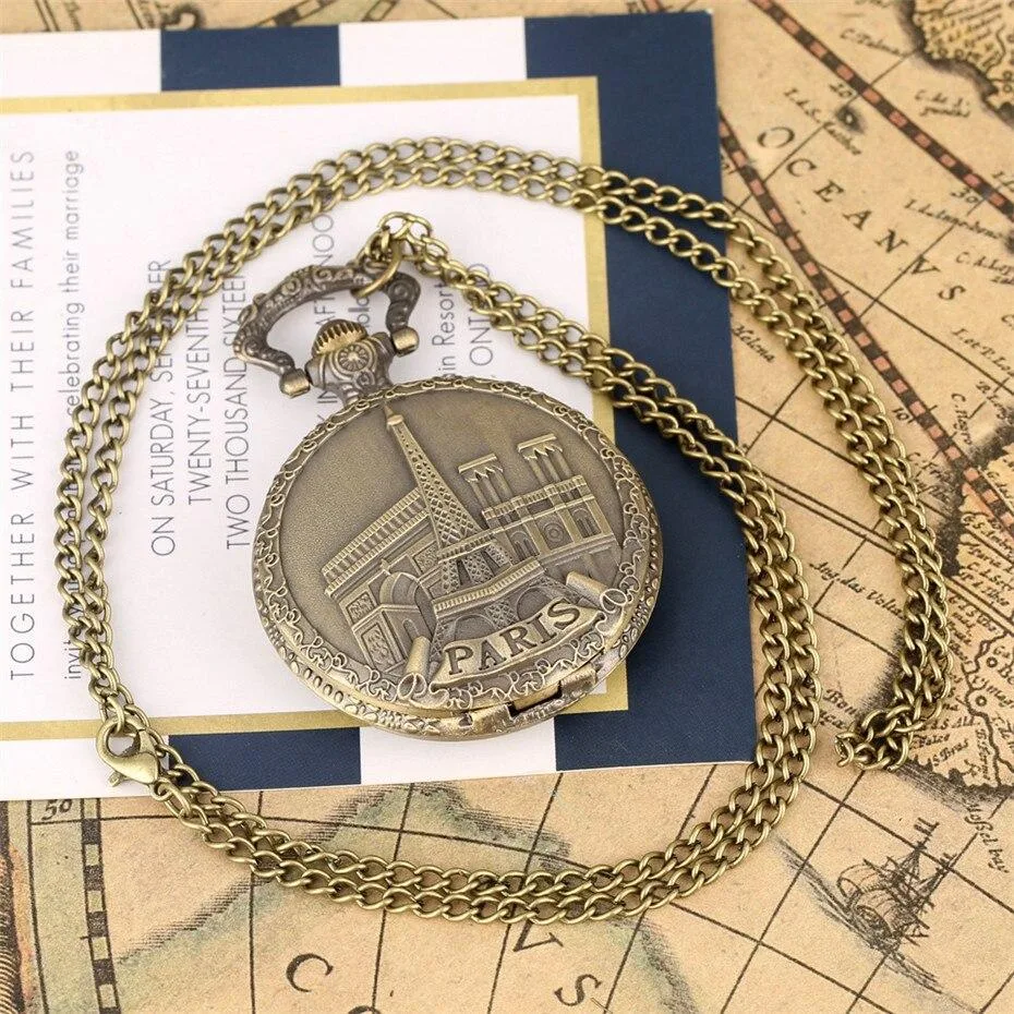 View 2 — Steampunk pocket watch — Paris