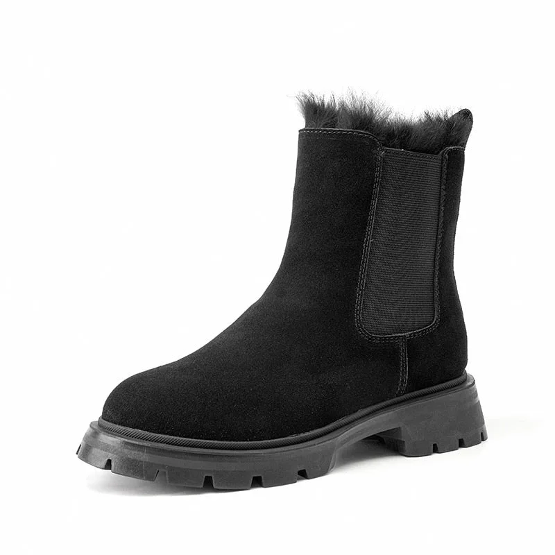 Steampunk boots — Chelsea lined