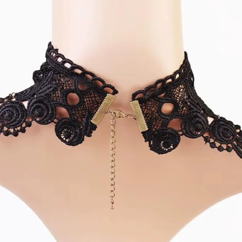View 5 — Victorian gothic steampunk necklace