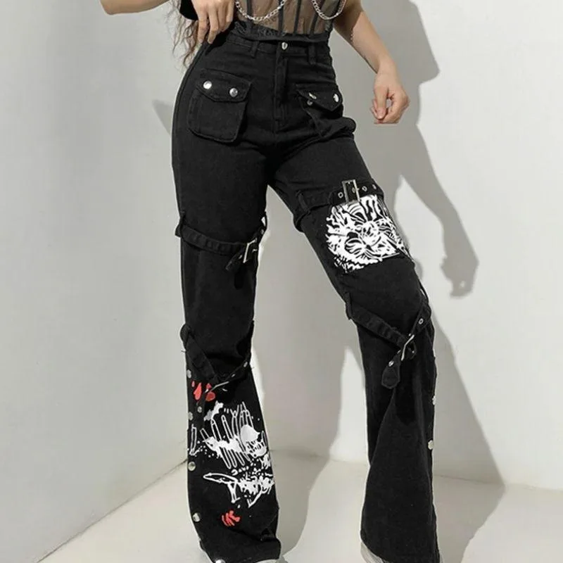 View 2 — Gothic steampunk trousers — Cyber