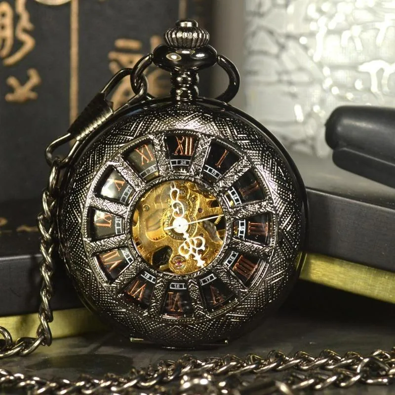 Steampunk pocket watch — Black Persona