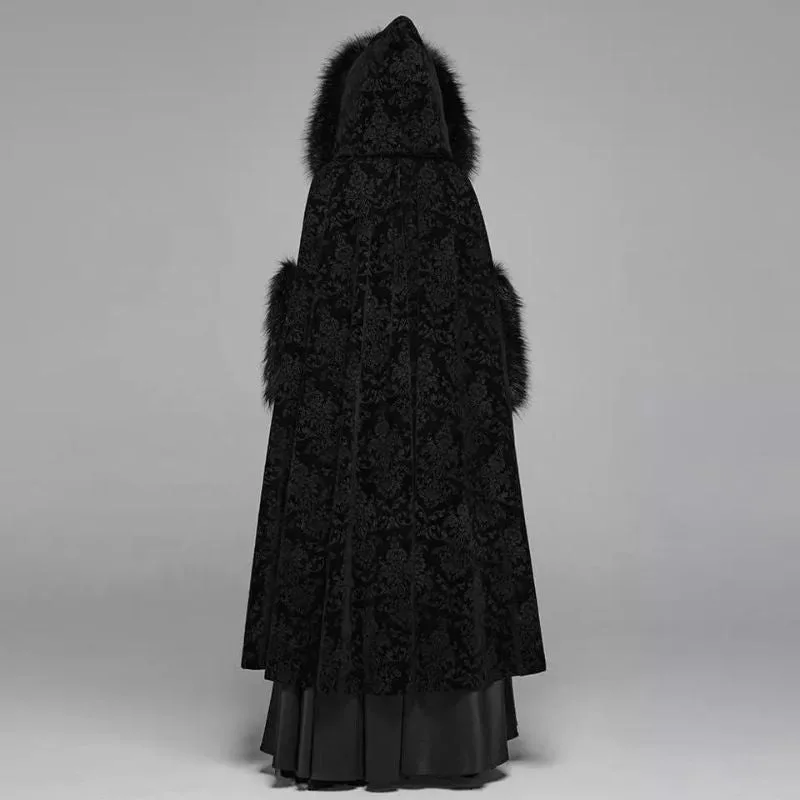 View 4 — Women’s gothic steampunk coat — Cape