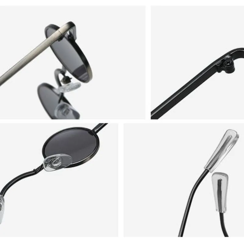 View 8 — Steampunk sunglasses — small round