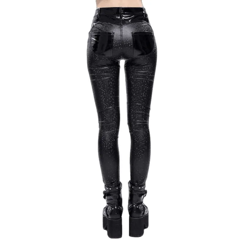 View 3 — Women’s gothic steampunk trousers — Rock