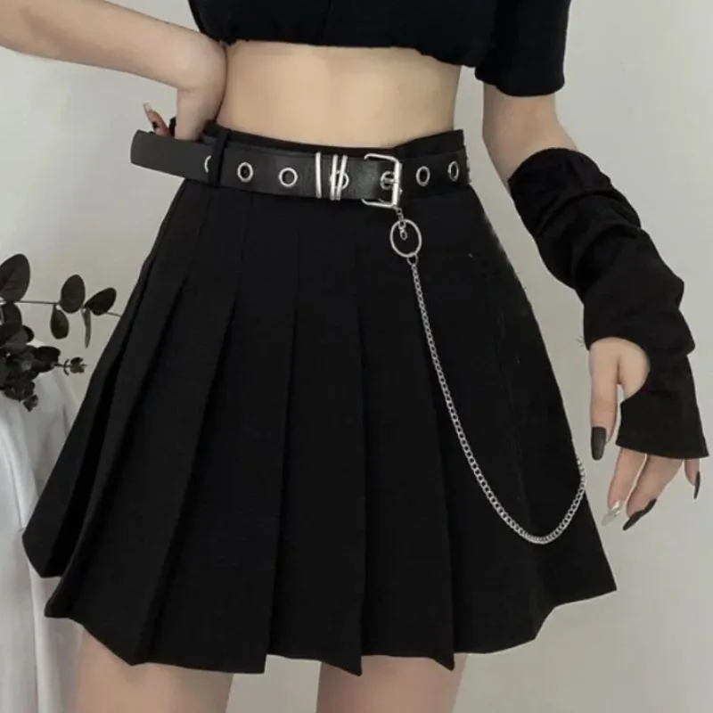 View 2 — Women’s steampunk skirt — punk