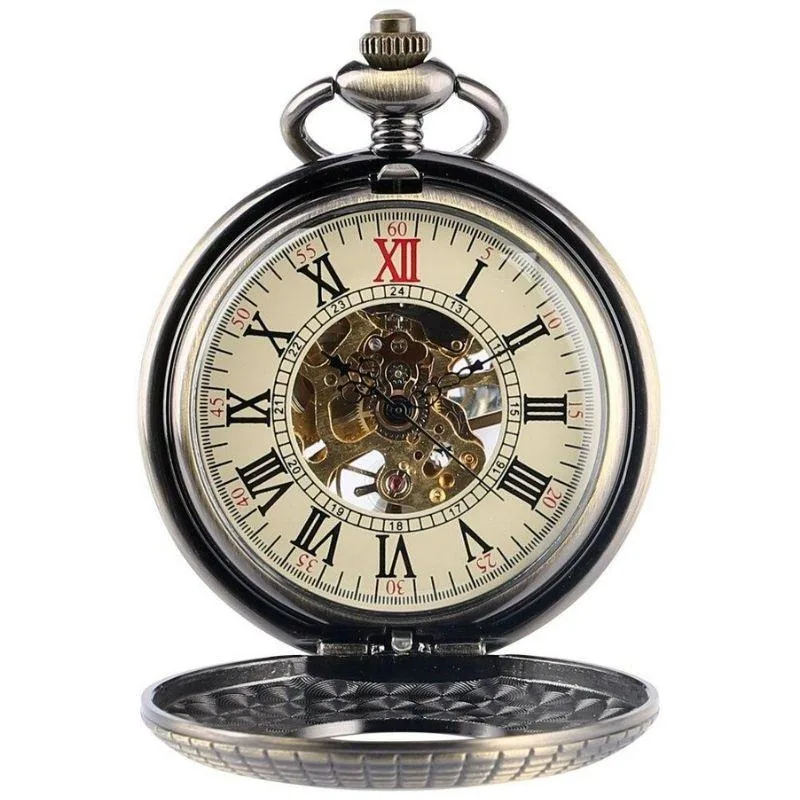View 5 — Vintage-style steampunk pocket watch