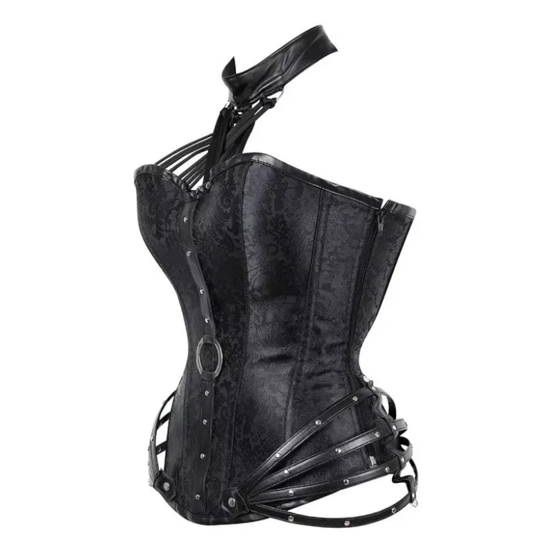 View 2 — Gothic steampunk corset