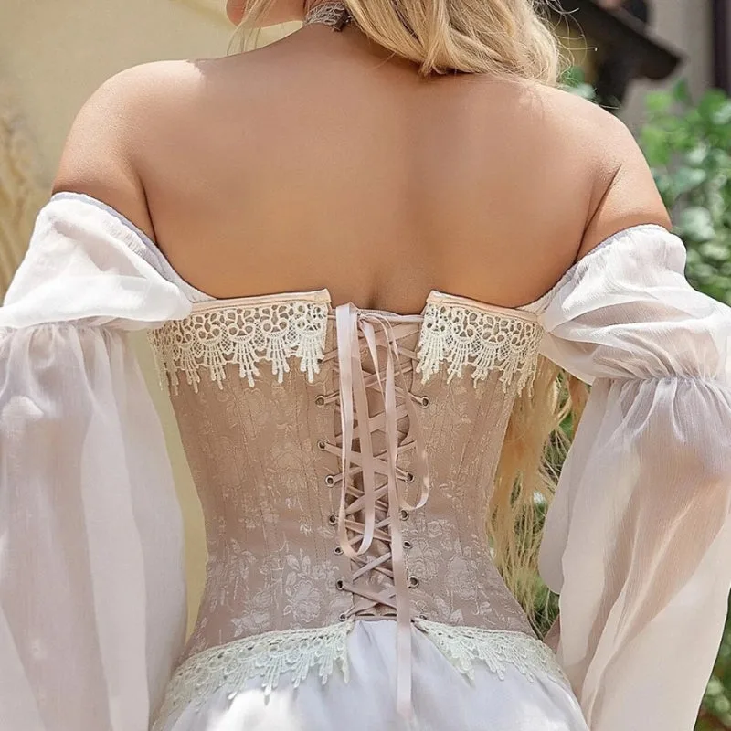 View 7 — Women’s steampunk corset — Renaissance