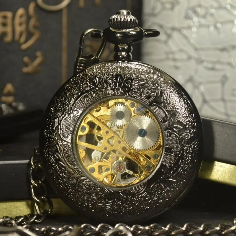 View 4 — Steampunk pocket watch — Black Persona