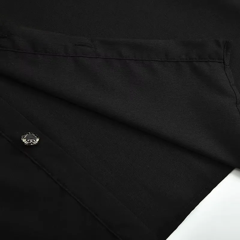 View 8 — Men’s Victorian steampunk shirt