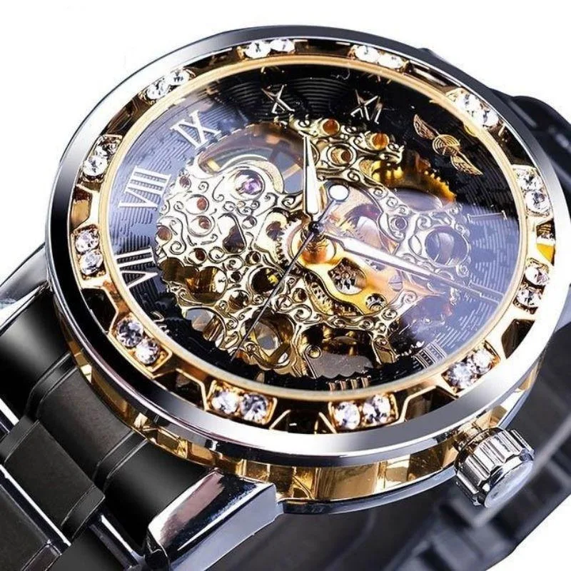 View 6 — Steampunk watch — elegant style