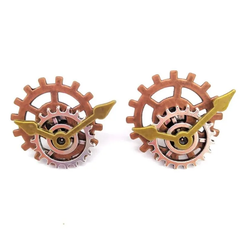 View 41 — Steampunk earrings — drop