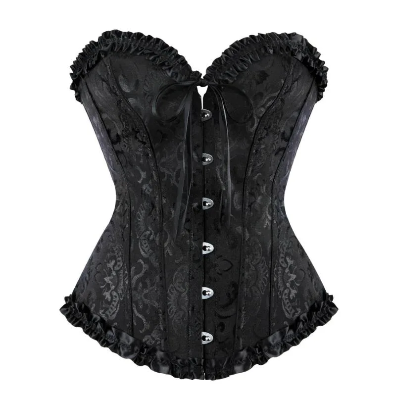 Steampunk corset — brocade