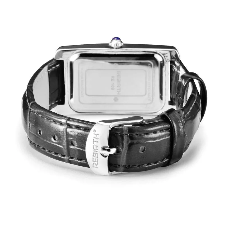 View 11 — Women’s vintage-style steampunk watch — rectangular