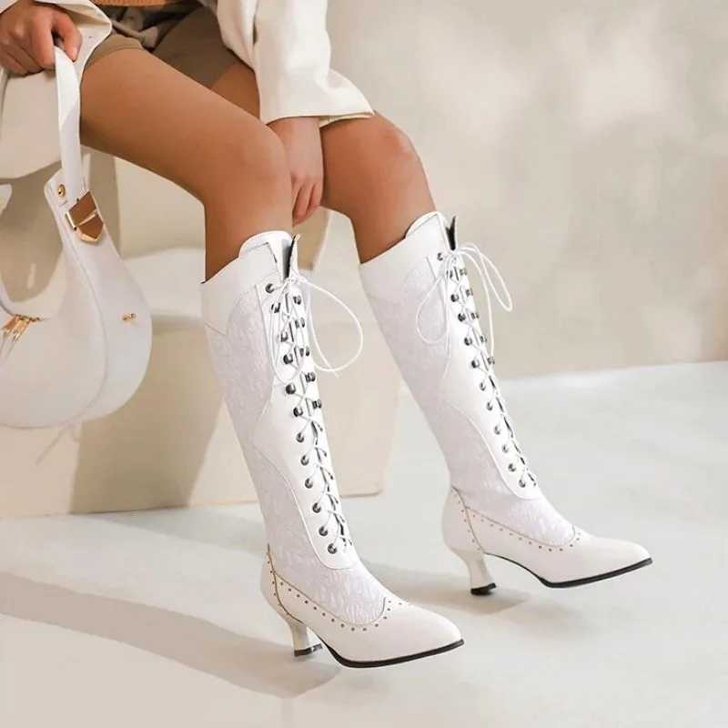 View 9 — Victorian steampunk boots